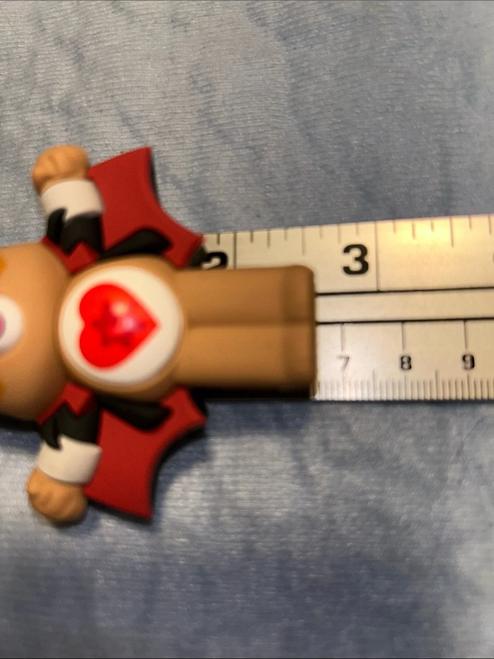Care Bears x Universal Monsters Tenderheart Bear Dracula 3D Bag Clip.
